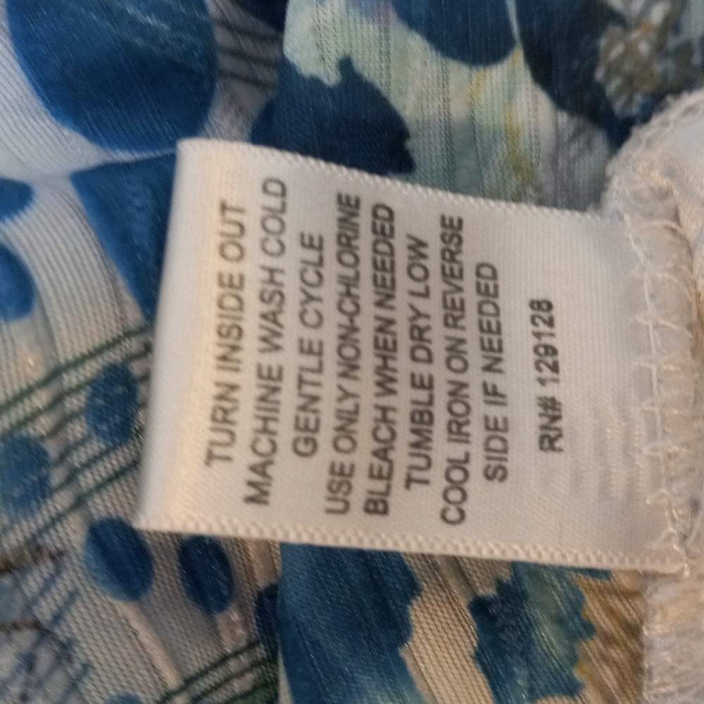 Blue Mood Top Size 3X - Picture 5 of 5